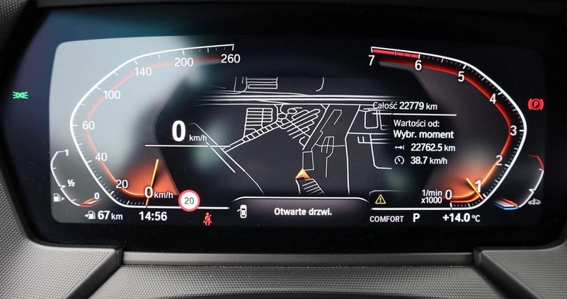 BMW Seria 1 cena 129900 przebieg: 22790, rok produkcji 2022 z Lipsk małe 92